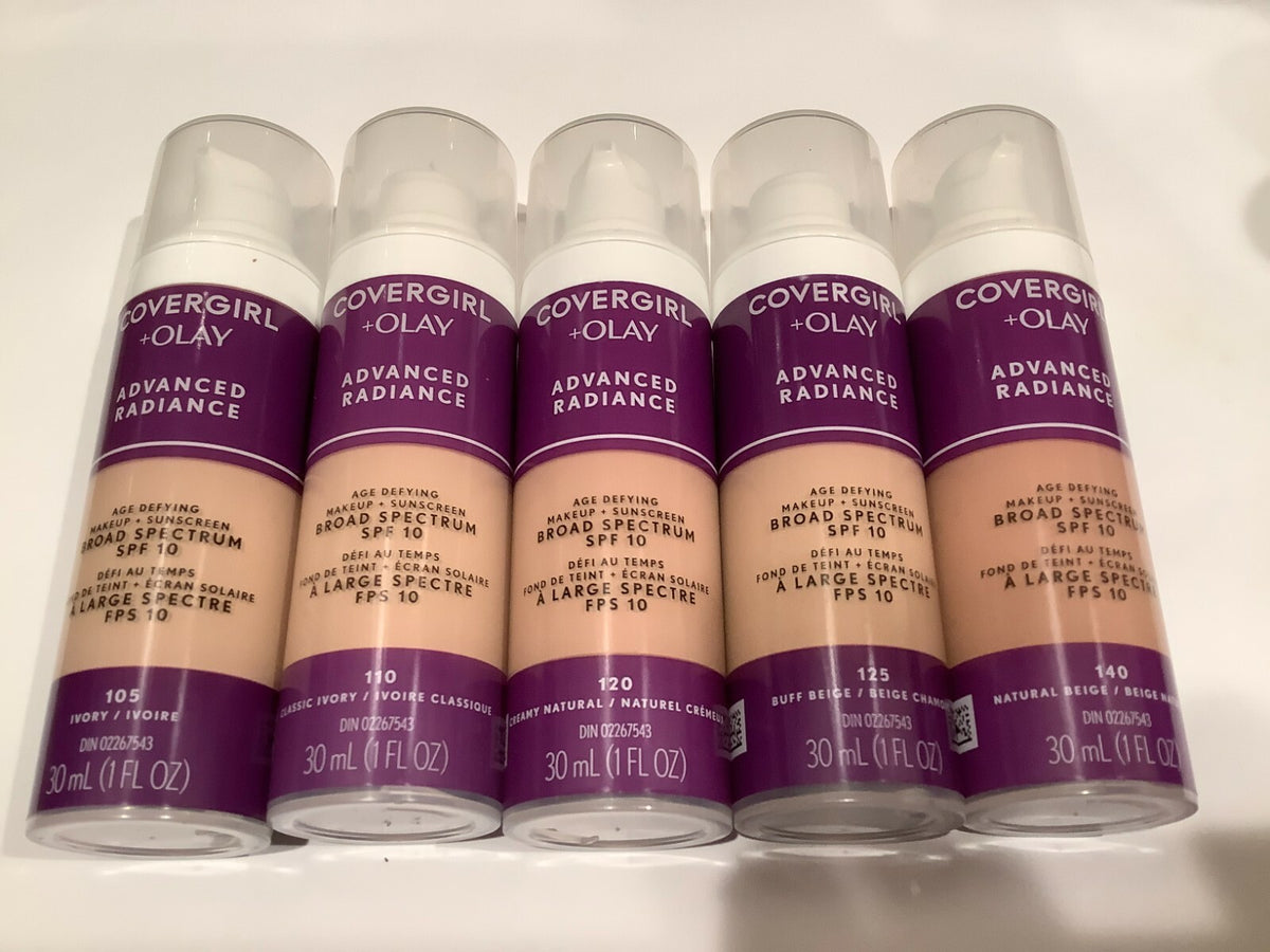 COVERGIRL + OLAY Advanced Radiance Age Defying Makeup Foundation CHOOSE SHADE