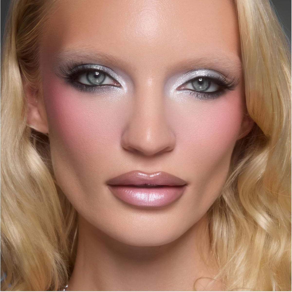 Silver Lining Eyeshadow Palette - Cool Toned Silver, Grey, White & Black Eyeshadow Palette with Matte & Glitter Finishes - High-Pigment Smokey Eye Makeup with Longwear Formula (0.3 Oz)
