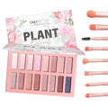 Vegan Eyeshadow Palette Organic 16 Colors Highly Pigmented Metallic Colorful Long Lasting Nude Eyeshadow Shimmer Palette