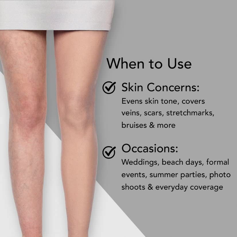 Dermablend Leg & Body Makeup Foundation SPF 25, 20N, 3.4 Fl Oz
