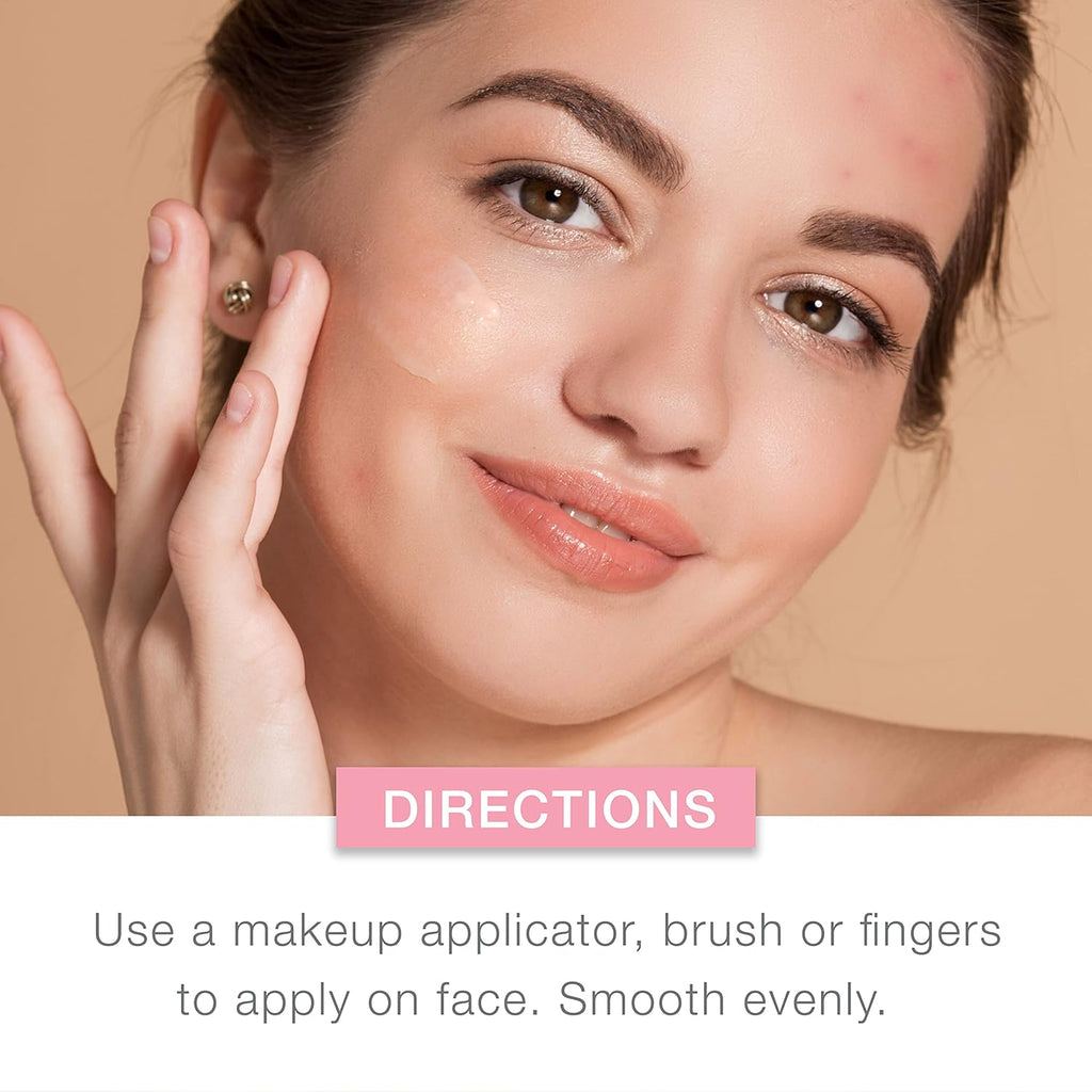 Skinclearing Liquid Foundation, 20 Natural Ivory, 1 Fl Oz