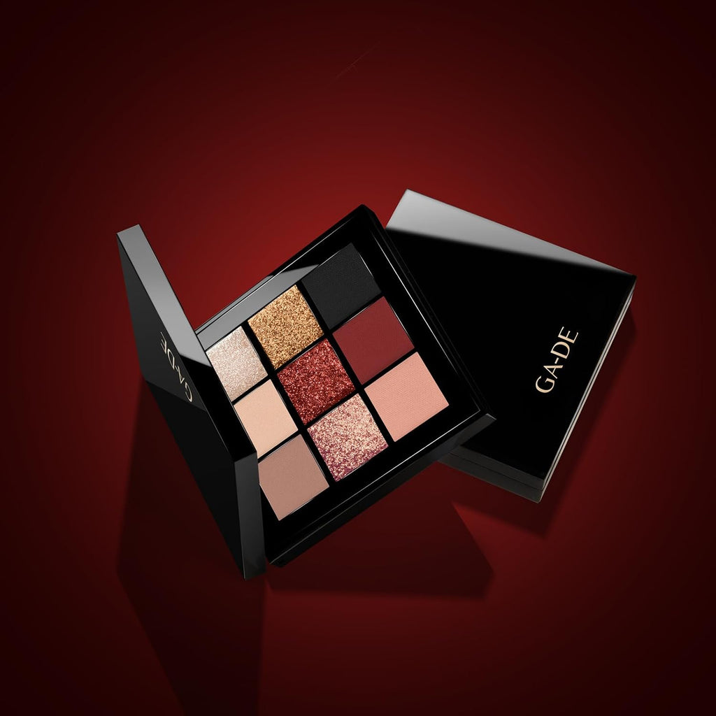 Velveteen Eyeshadow Palette, 51 - Eyeshadow Collection with Light to Deep Shades - for Matte, Metallic, Silky and Shimmery Finishes - 0.286 Oz
