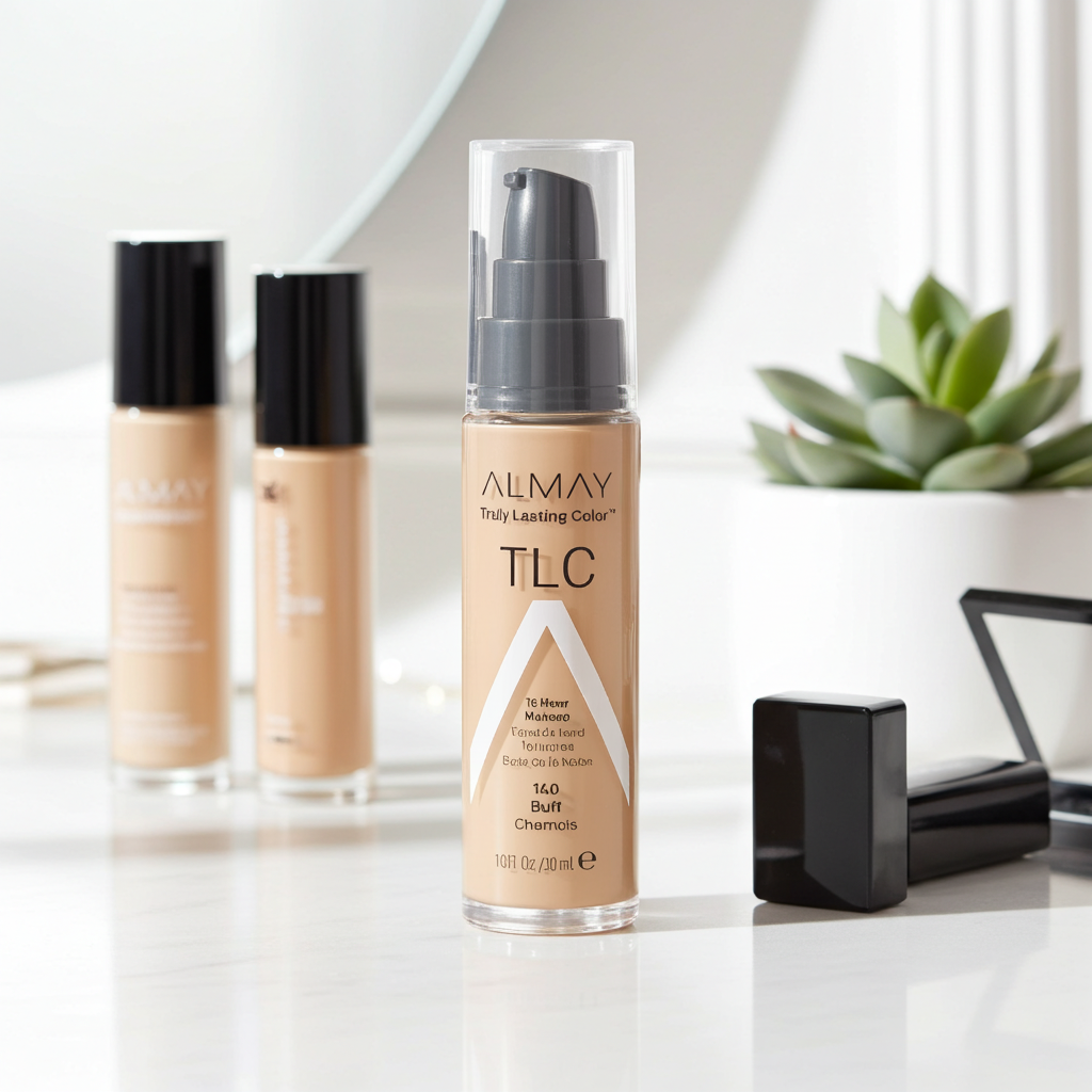 Almay TLC Truly Lasting Color Makeup Foundation #140 Buff