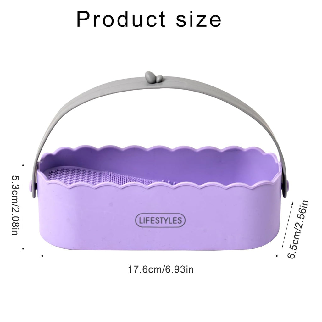Cosmetic Brushes Makeup Brush Tool Beauty Eggs Cosmetics Storage Box for Beauty Enthusiasts