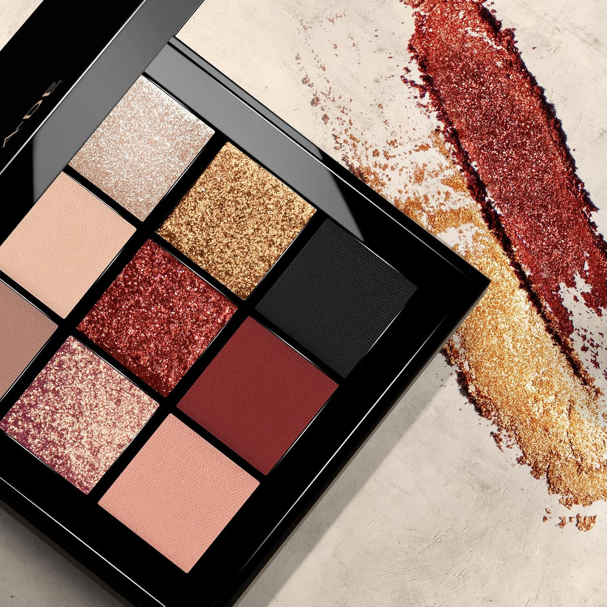 Velveteen Eyeshadow Palette, 51 - Eyeshadow Collection with Light to Deep Shades - for Matte, Metallic, Silky and Shimmery Finishes - 0.286 Oz