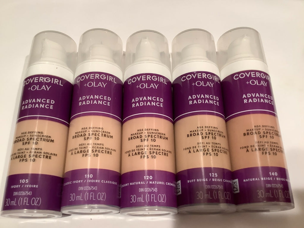 COVERGIRL + OLAY Advanced Radiance Age Defying Makeup Foundation CHOOSE SHADE