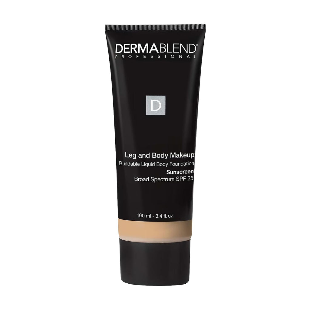 Dermablend Leg & Body Makeup Foundation SPF 25, 20N, 3.4 Fl Oz