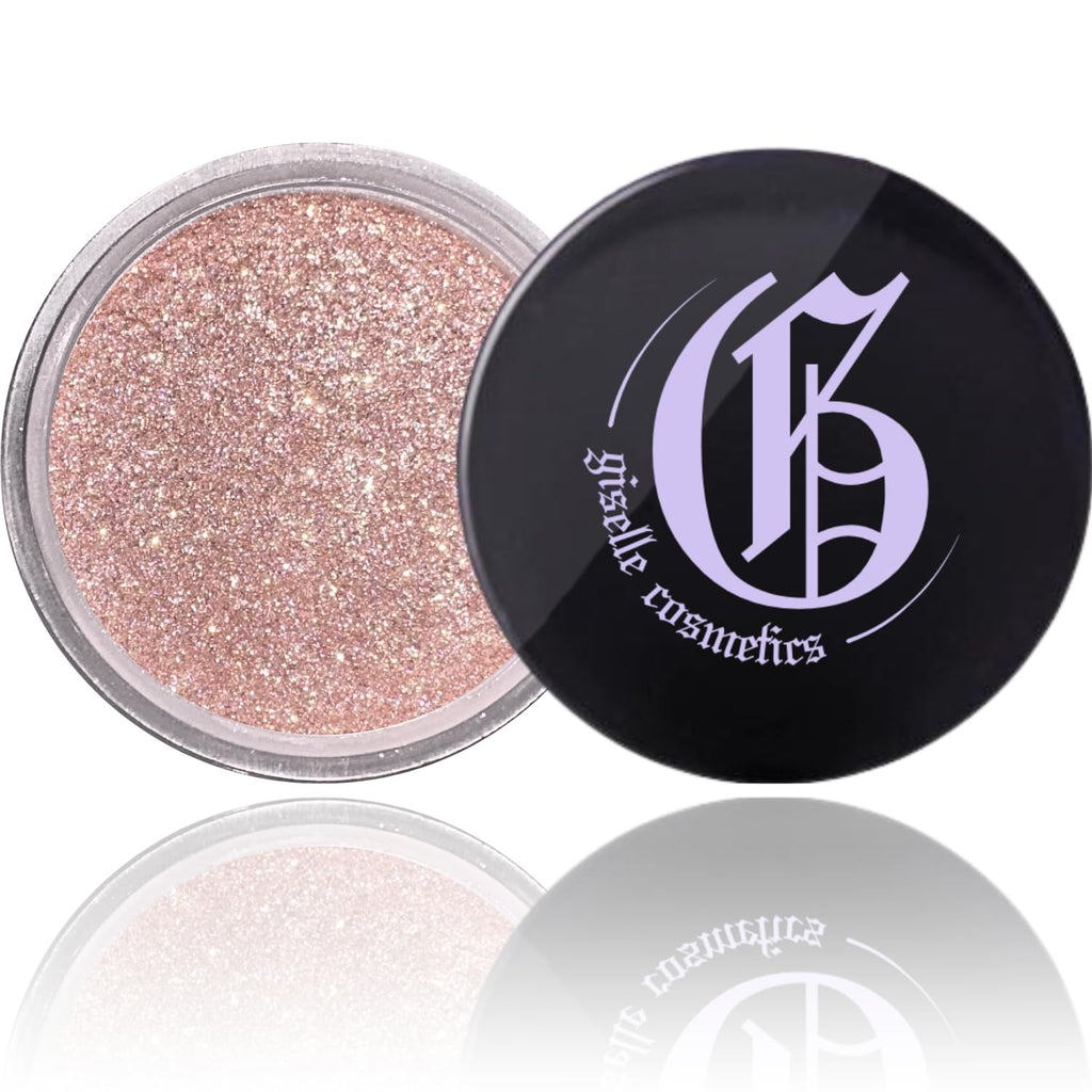 Coffee Latte Mineral Organic Eye Shadow Palette Makeup - Pink Shimmer, Glitter, Cool Toned, Duo Chrome, Talc-Free, Loose Highlighter Powder, Light Hot Pink, Pigment Eyeshadow