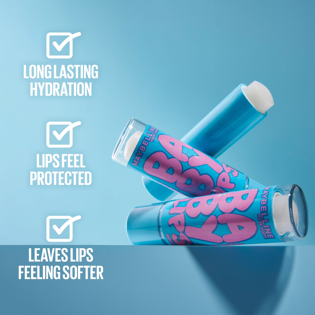 (2 Pack)  Baby Lips Moisturizing Lip Balm, Quenched